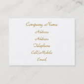 英ビクトリアン国 名刺 (裏面)