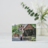 英ビクトリアン国 名刺 (スタンド正面)