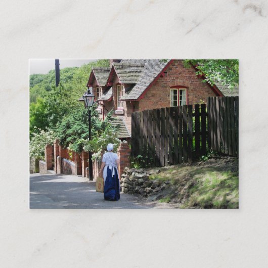 英ビクトリアン国 名刺 (正面)