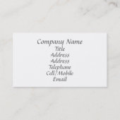 英ビクトリアン国 名刺 (裏面)