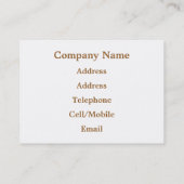 英ビクトリアン国 名刺 (裏面)