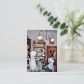 英ビクトリアン国 名刺 (スタンド正面)