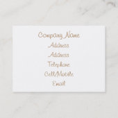 英ビクトリアン国 名刺 (裏面)