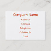 英ビクトリアン国 名刺 (裏面)