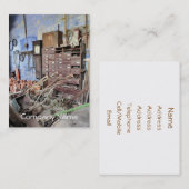 英ビクトリアン国 名刺 (正面/裏面)