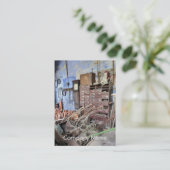 英ビクトリアン国 名刺 (スタンド正面)