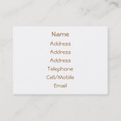 英ビクトリアン国 名刺 (裏面)