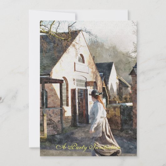 英ビクトリアン国 招待状 (正面)