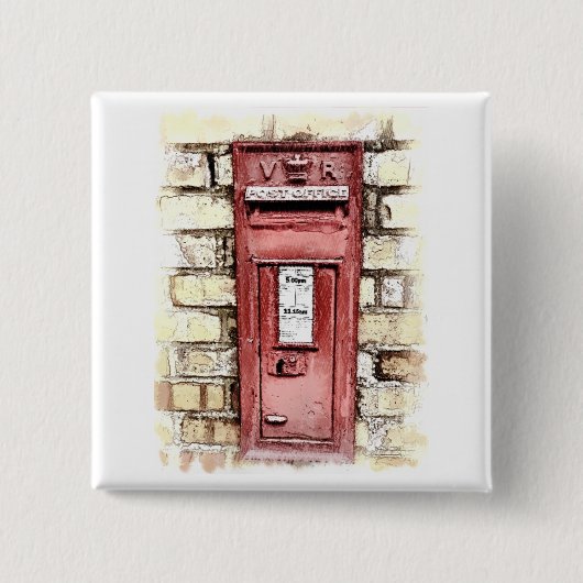 英ビクトリアン国 缶バッジ (正面)