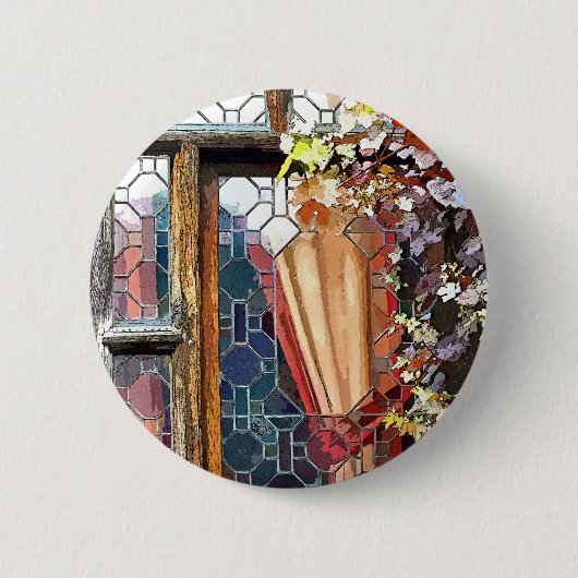 英ビクトリアン国 缶バッジ (正面)