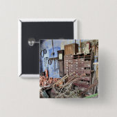 英ビクトリアン国 缶バッジ (正面&裏面)