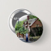 英ビクトリアン国 缶バッジ (正面&裏面)