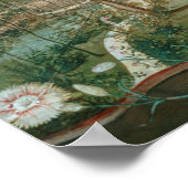 英中国の語ガーデンのパビリオン18世紀 ポスター (角)