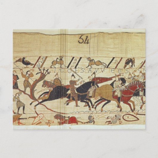 英仏の兵士が肩を並べて眠る ポストカード (正面)