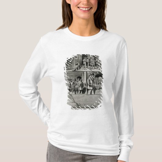英仏海峡トンネルはドーバーで働きます Tシャツ (正面)
