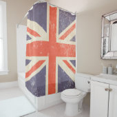 英動揺して国ジャック シャワーカーテン (インサイチュ)