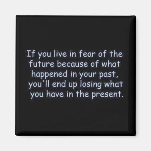 英単語コメント式ことわざ黒 マグネット (正面)