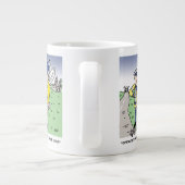 英国おもしろい交通警察漫画 ジャンボコーヒーマグカップ (裏面)