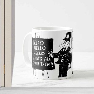 英国おもしろい警察養成所 コーヒーマグカップ