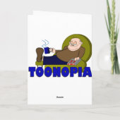 英国および誇りを持ったなラグビーのバースデー・カード カード (裏面)