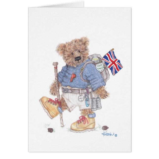 英国でのトレッキング (正面)