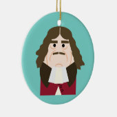 英国とスコットランドのチャールズ二世王 セラミックオーナメント (右)