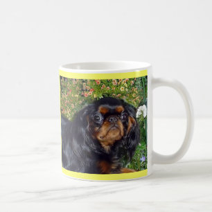 英国のおもちゃスパニエル犬のマグ コーヒーマグカップ