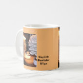 "英国のかつらの弁護士かバリスター" コーヒーマグカップ (正面左)