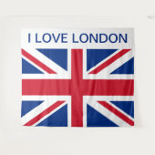 英国のイギリス王室のユニオンのジャック国旗の特大 タペストリー (正面(横))