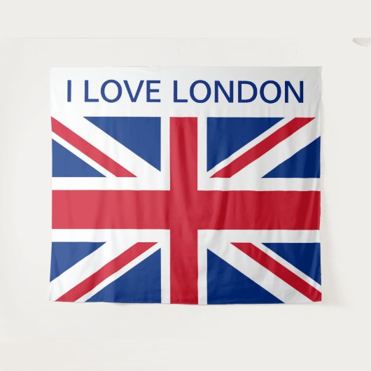 英国のイギリス王室のユニオンのジャック国旗の特大 タペストリー (正面(横))