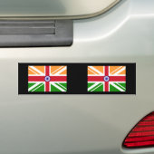 英国のインディアンIndentity、インド バンパーステッカー (車上)