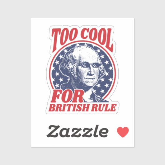 英国のカッコいい支配に苦しむ シール (シート)