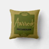英国のクラシックノベルティギフト クッション (裏面)