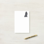 英国のコッカースパニエル犬の漫画 ポストイット (デスク上)