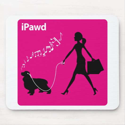 英国のコッカースパニエル マウスパッド (正面)