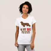英国のコッカースパニエル Tシャツ (正面フル)