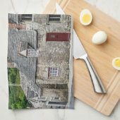 英国のコテージズティータオル キッチンタオル (四つ折り)