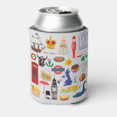 英国のシンボル 缶クーラー (缶裏面)