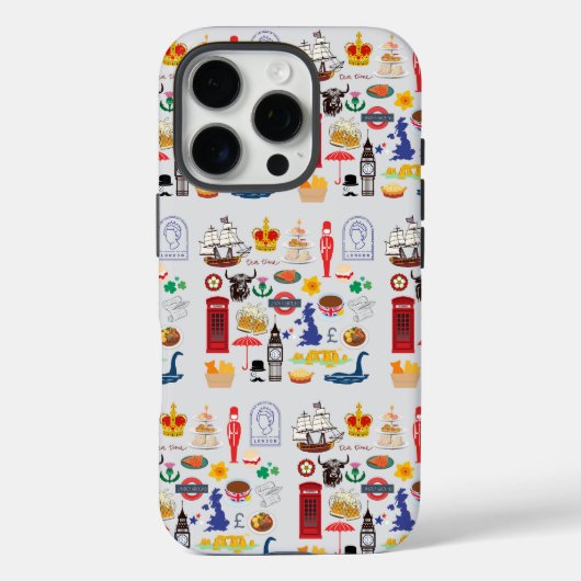 英国のシンボル Case-Mate iPhoneケース (裏面)