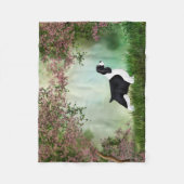 英国のスプリンガースパニエルのフリースブランケット フリースブランケット (正面)