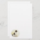 英国のスプリンガースパニエルのプロフィールの文房具 便箋 (正面/裏面)