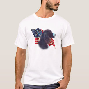 英国のスプリンガースパニエルの旗 Tシャツ
