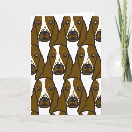 英国のスプリンガースパニエル カード (正面)