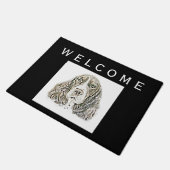 英国のスプリンガースパニエル ドアマット (アングル)