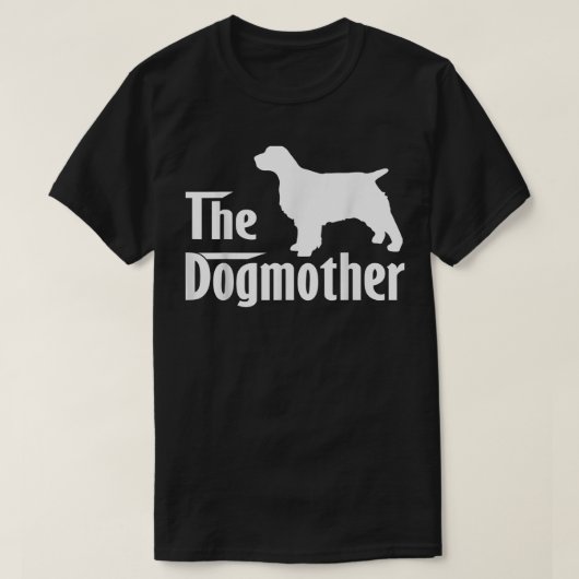 英国のスプリンガー好きの贈り物、犬、母の日 Tシャツ (デザイン正面)