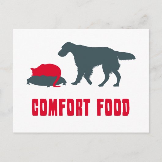 英国のセッター ポストカード (正面)