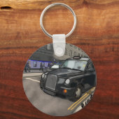 英国のタクシーのキーチェーン キーホルダー (正面)