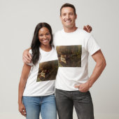 英国のナローボートペインティング Tシャツ (ユニセックス)
