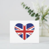 英国のハート ポストカード (スタンド正面)