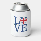 英国のハート – ラブユニオンジャッククーラーボックス 缶クーラー (缶裏面)